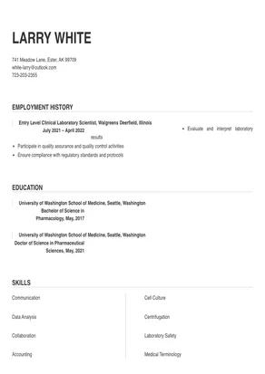 cover letter examples clinical laboratory scientist
