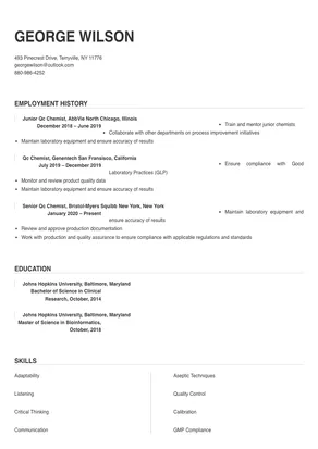 cover letter examples for qc chemist