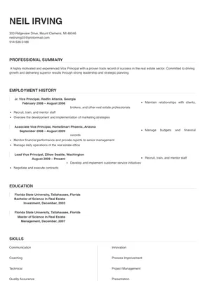 vice principal cover letter examples